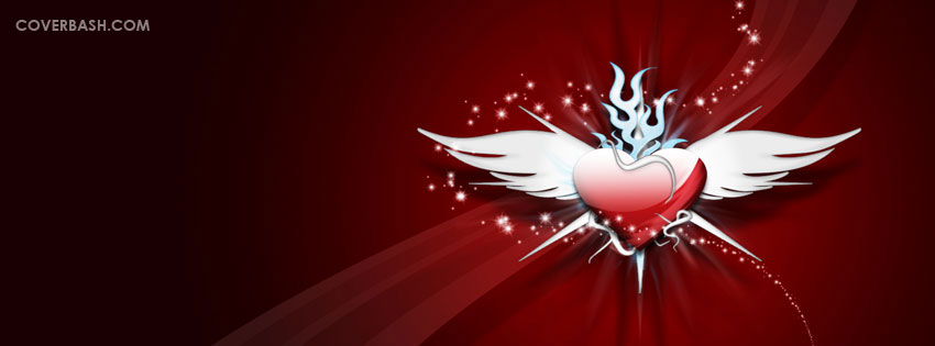 abstract love facebook cover
