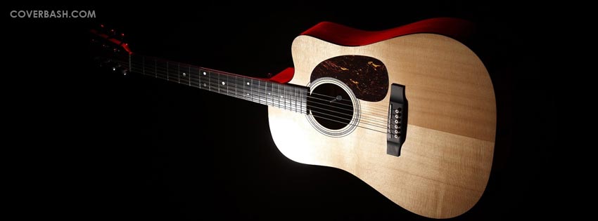 acoustic guitar facebook cover