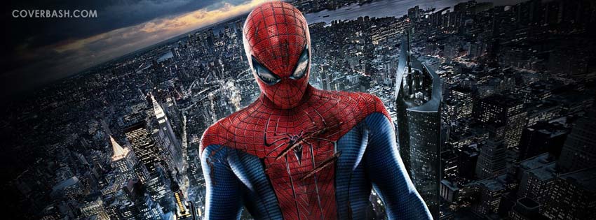 amazing spiderman facebook cover