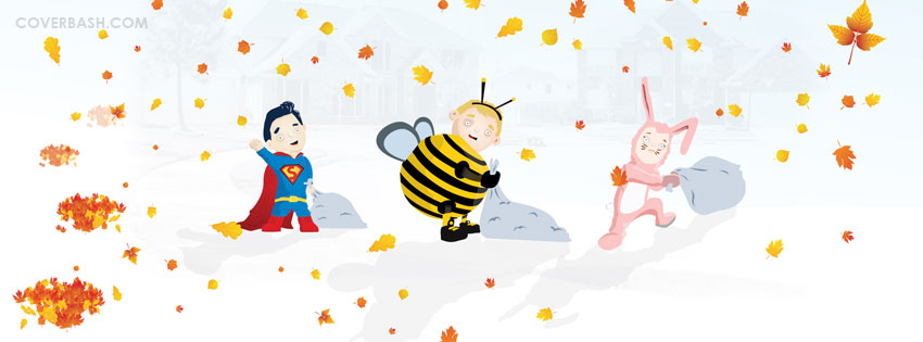 autumn halloween facebook cover