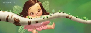 cute girl facebook cover