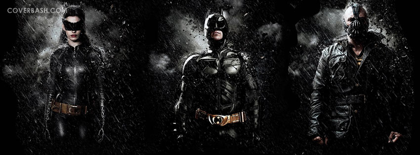 dark knight rises facebook cover