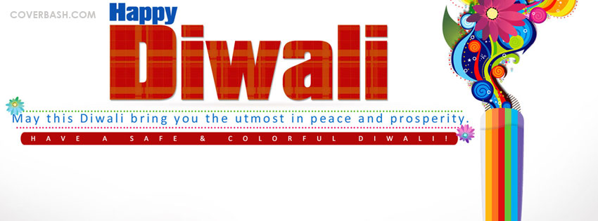 happy dipavali facebook cover