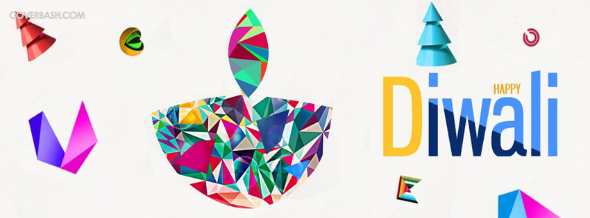 happy diwali facebook cover