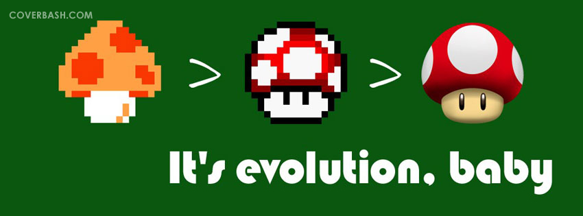 it’s evolution, baby facebook cover