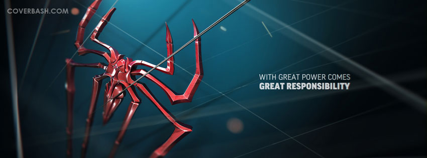 great responsibility facebook cover