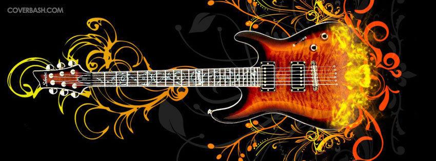 guitar facebook cover
