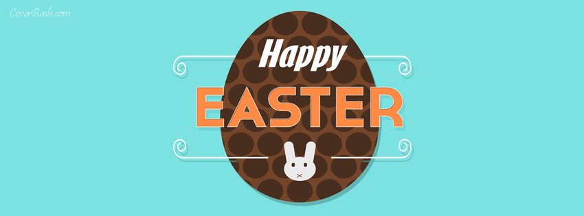 happy easter facebook cover