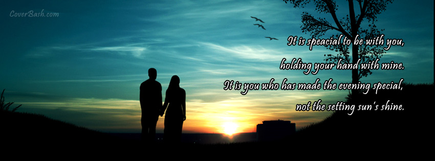 it is special to be with you facebook cover