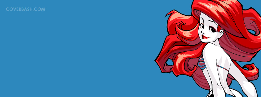 little mermaid facebook cover