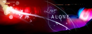 love alone facebook cover