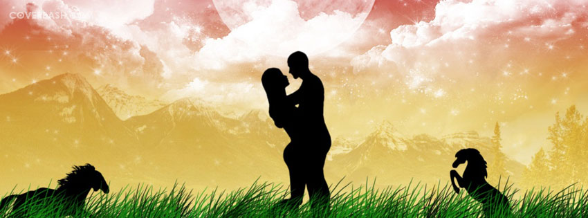 dreamy love facebook cover