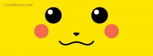 pikachu smile facebook cover