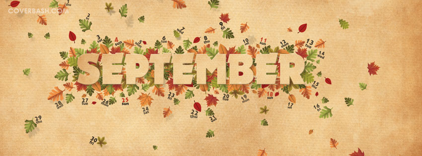 september facebook cover