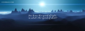 speed of dark facebook cover