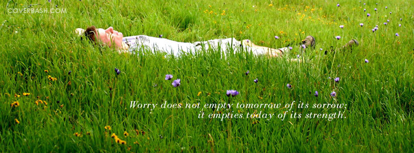 tomorrow’s worry facebook cover