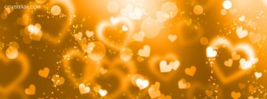 valentine hearts facebook cover